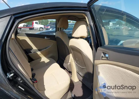 2012 Hyundai Accent Gls from USA, damaged, VIN KMHCU4AE0CU186618